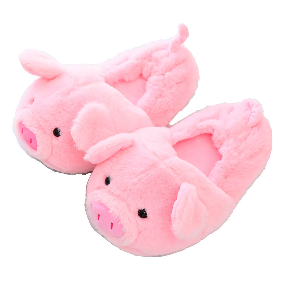 pink pig slippers