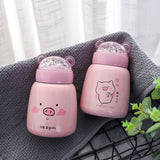 cute pig insulated cup