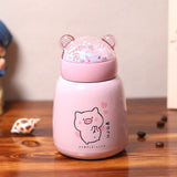 cute pig insulated cup