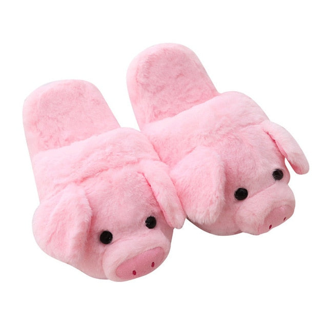 Winter Pig Slippers