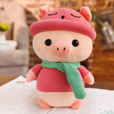 Colorful Pig with Clothes