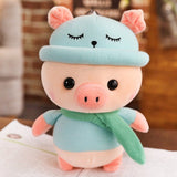 Colorful Pig with Clothes